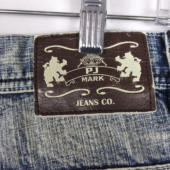 Vintage PJ Mark Jeans Straight Baggy Men's Size 36 x 32 Relaxed Hip Hop Y2K - Picture 9 of 9